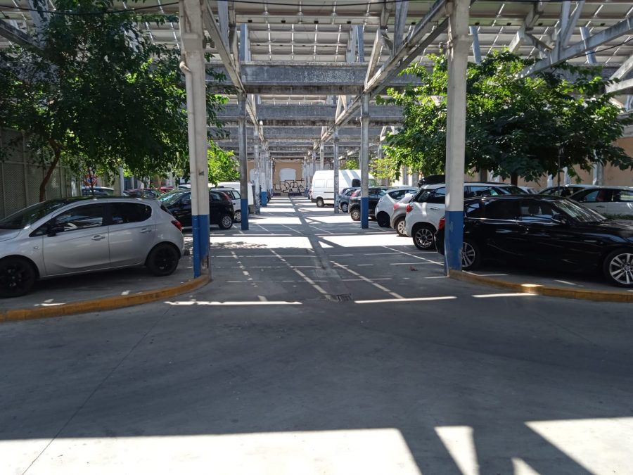 Chiusura via Maestri del Lavoro e parcheggi a fianco della biblioteca Gronchi