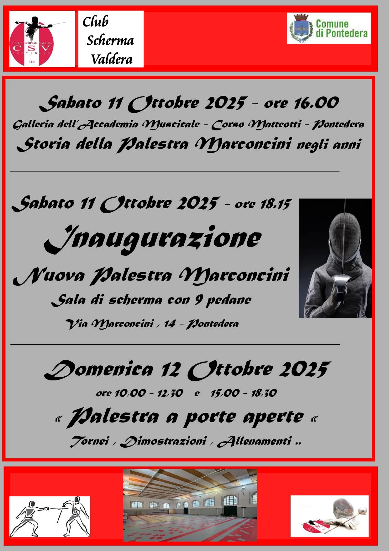 club scherma valdera club scherma valdera