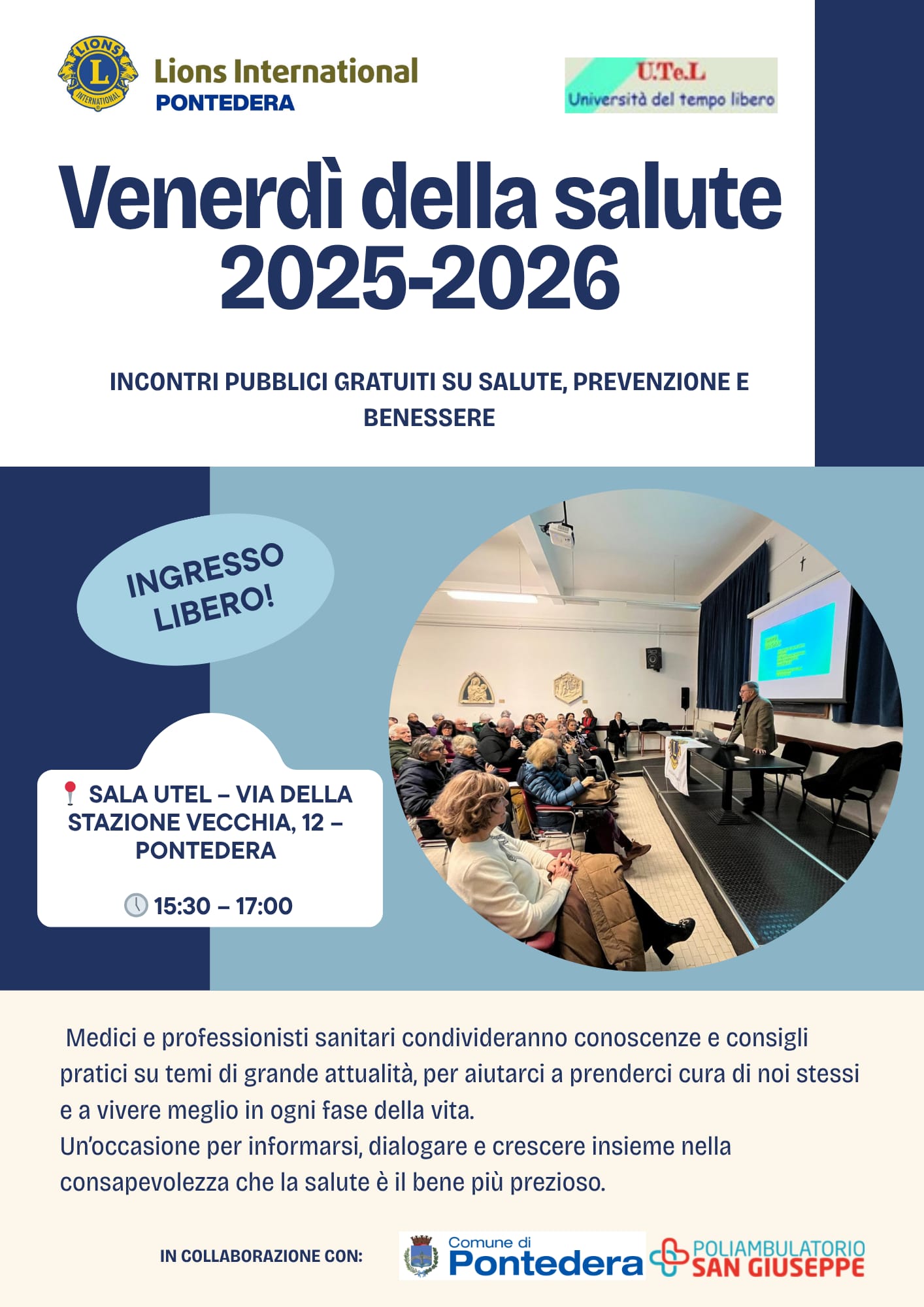 locandina venerdì salute