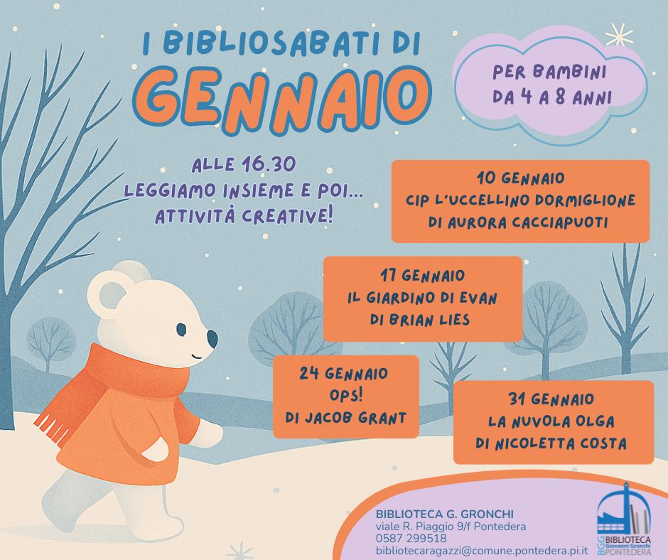 bibliosabati di gennaio