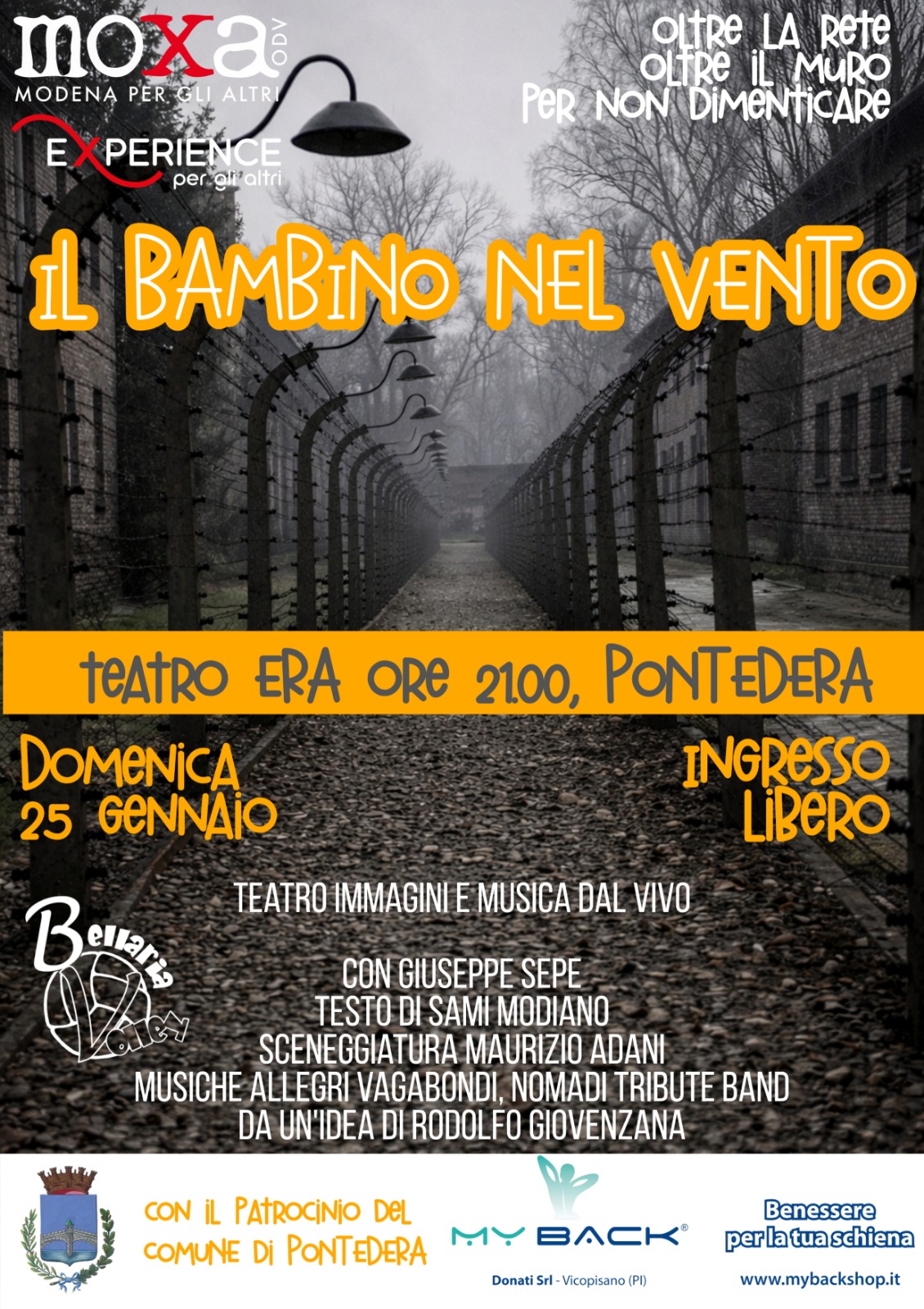 locandina il bambino nel vento