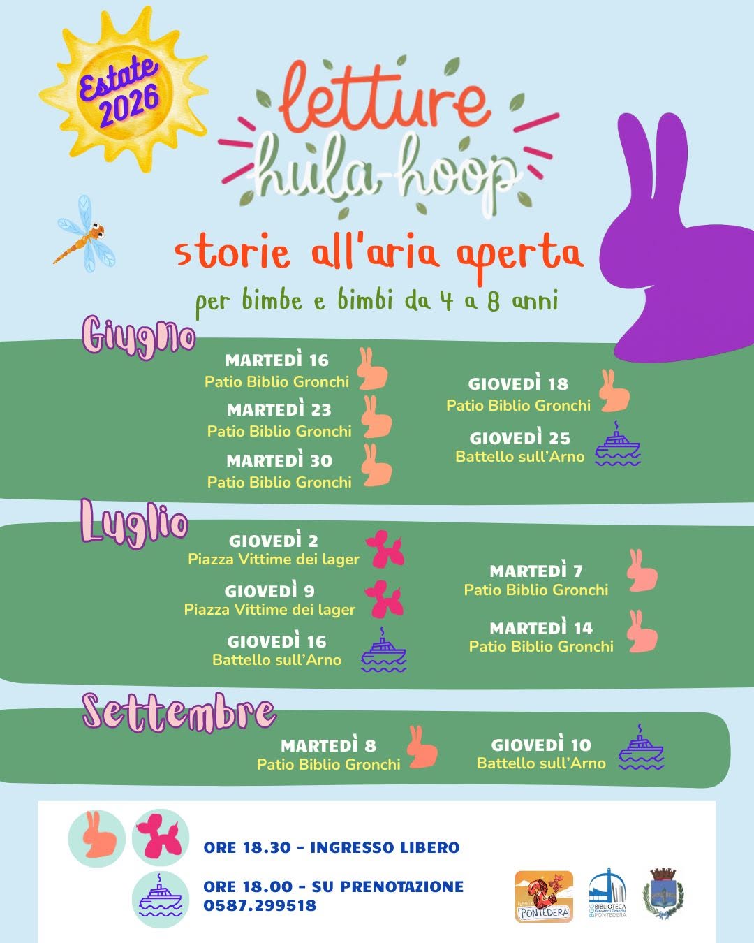 letture hula hoop 2026 letture hula hoop 2026