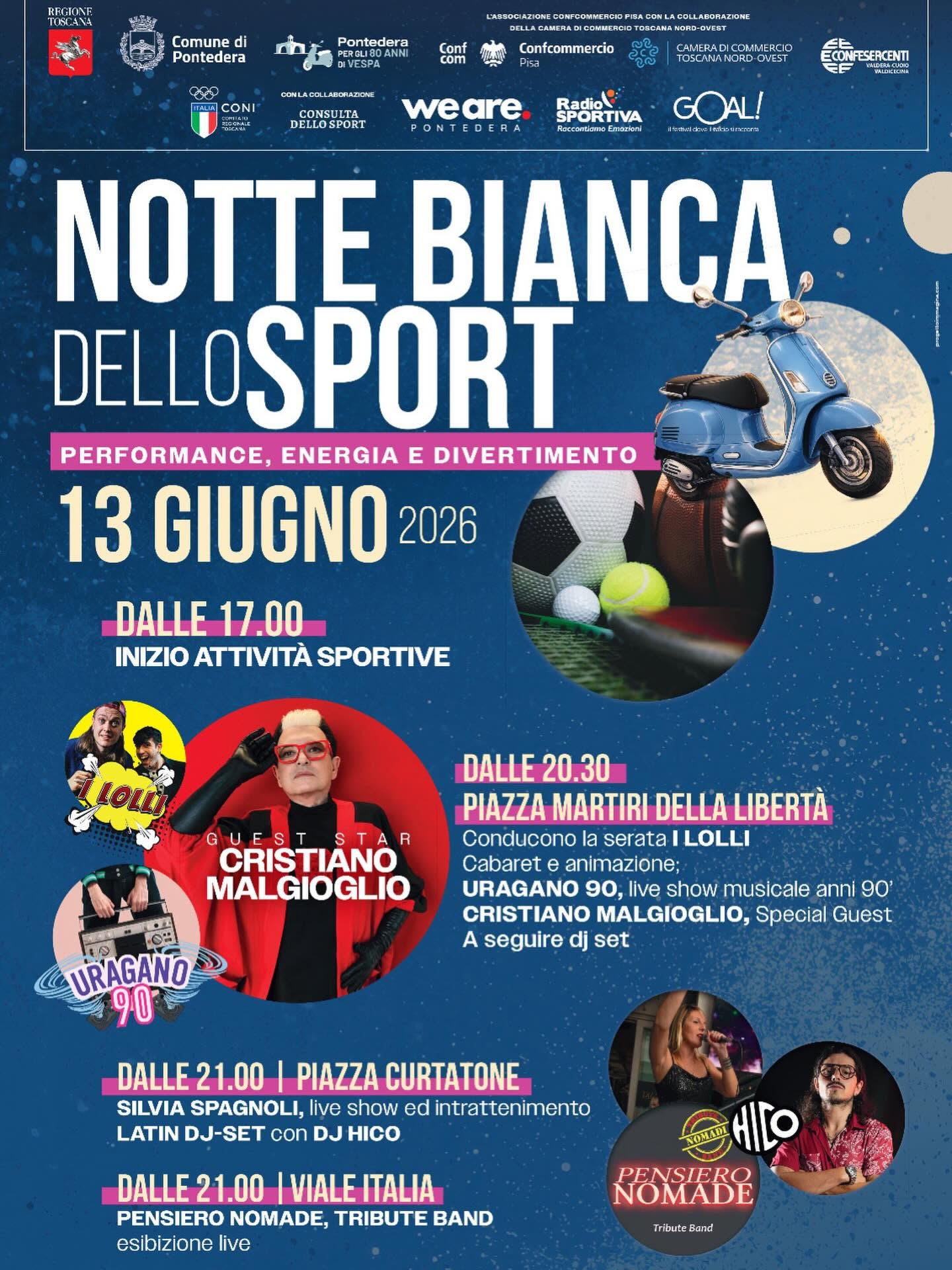 notte bianca sport