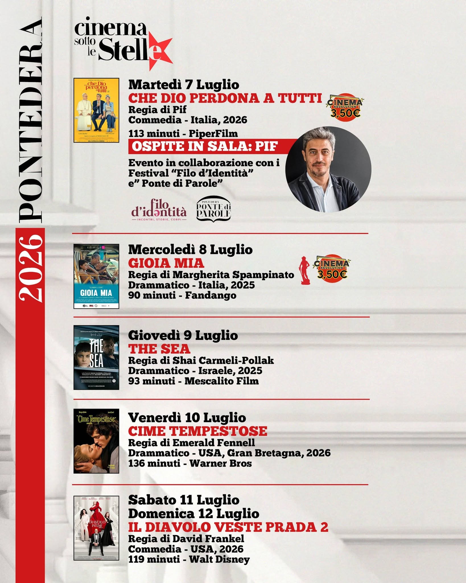 programmazione cinema seconda settimana di luglio programmazione cinema seconda settimana di luglio
