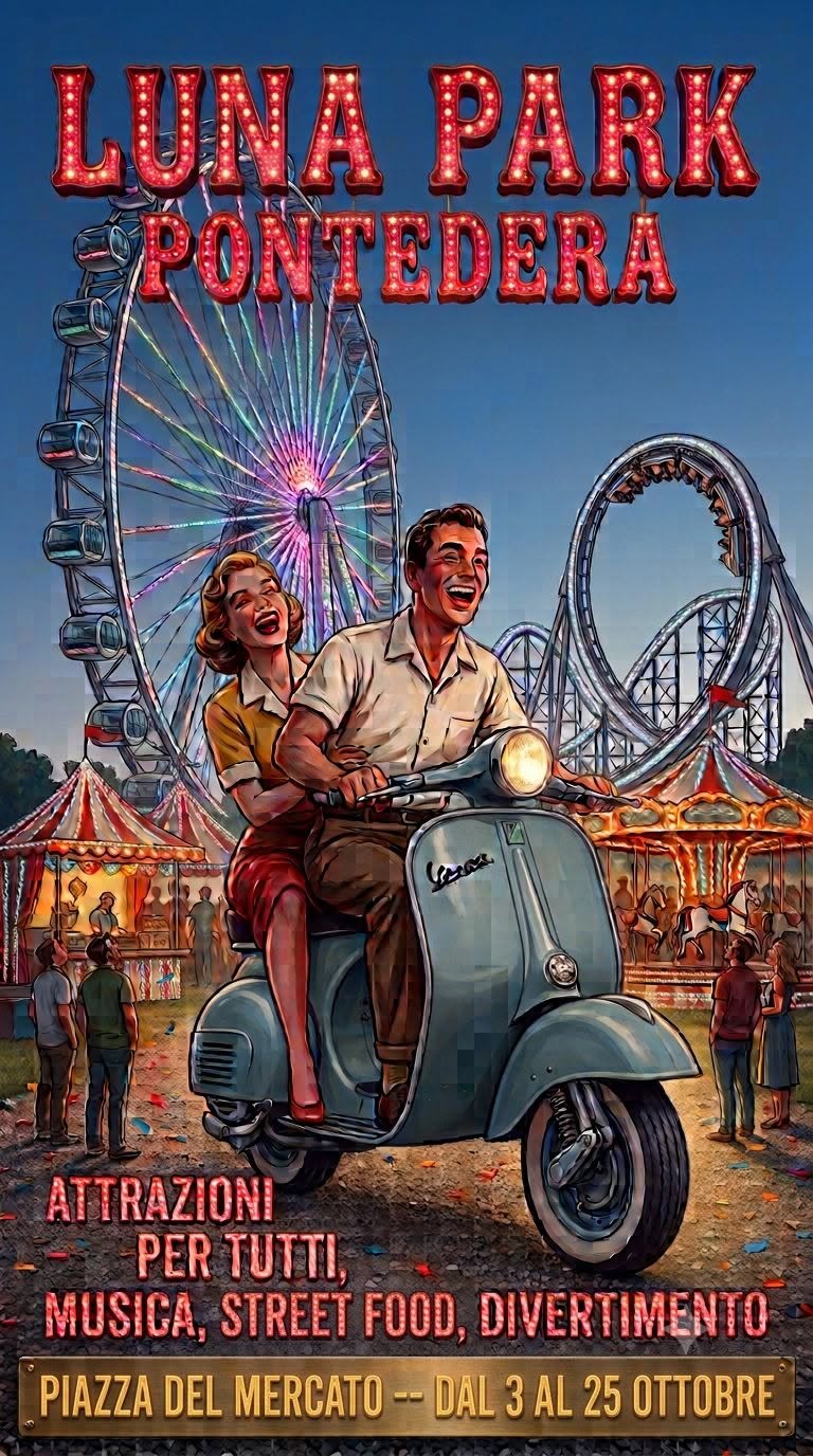 luna park pontedera locandina luna park pontedera locandina